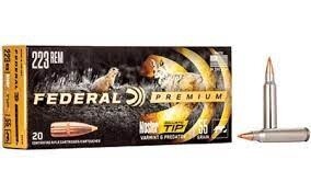 223 Remington Federal 55 Nosler
