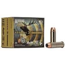 Federal HG Ammo 44 Rem Mag 240 GR JACKETED HOLLOW POINT "POWER-SHOK"