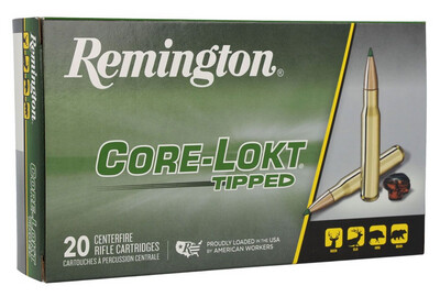 Remington Core-Lokt Tipped Ammo 308 Win 180 Gr.
