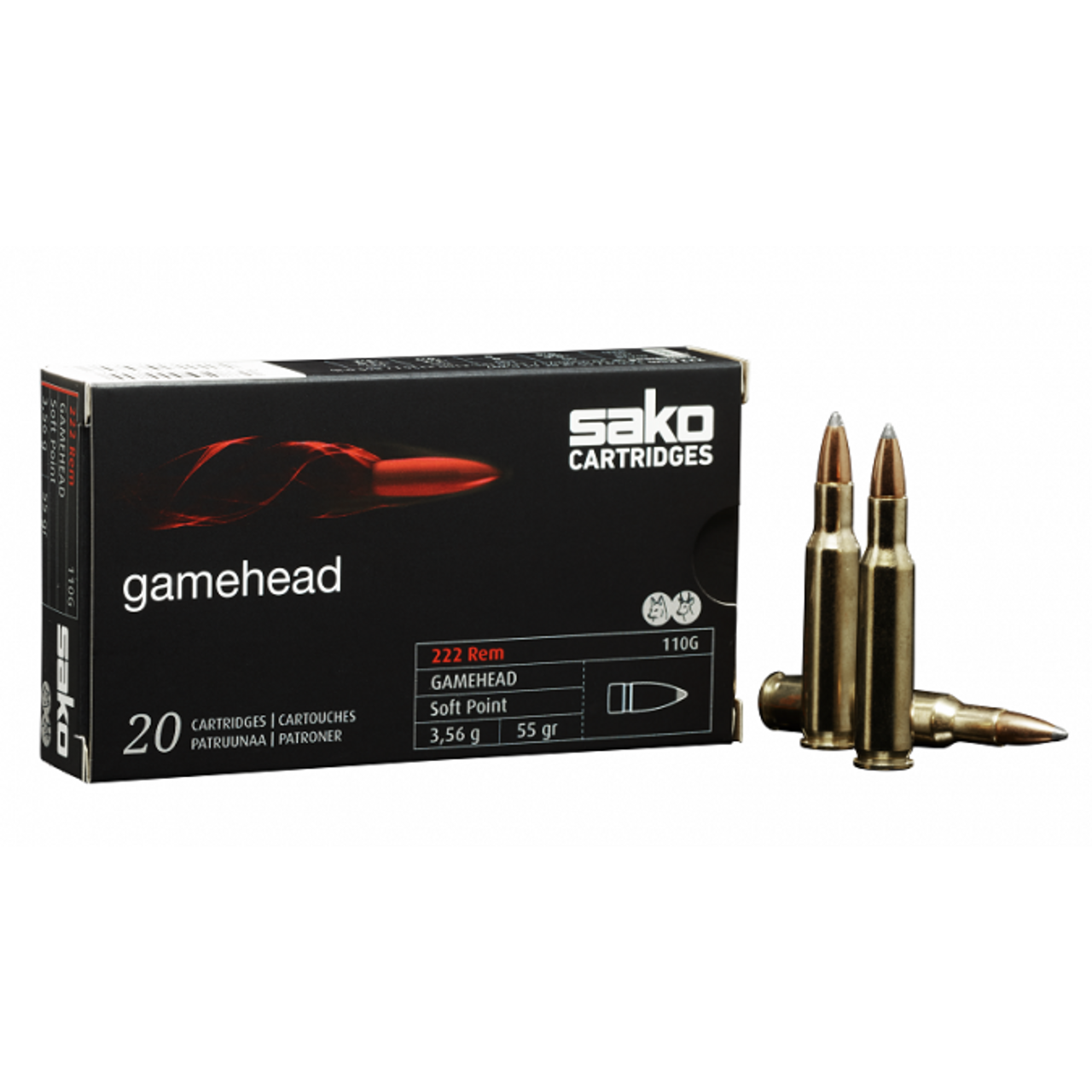 Sako 300WM 180gr Gamehead 10