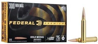 Federal Premium Gold Medal® 300 Win Mag Berger® 215GR