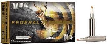 Federal CF Ammo 7mm Mag - 140 GR. TROPHY BONDED TIP &quot;VITAL-SHOK&quot;