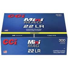 CCI Meat Eater Mini Mag 22 LR 36gr Copper Plated Hollow Point