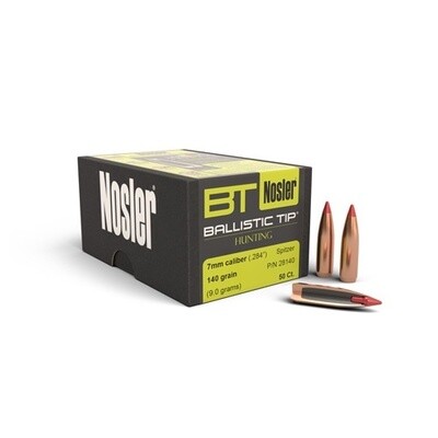 Nosler .284 DIA 140GR BALLISTIC TIP