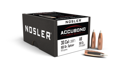Nosler Bullets 30 Cal 165gr  AccuBond (50 ct.)