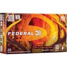 Federal CF Ammo 308 Win - 165 GR. FUSION