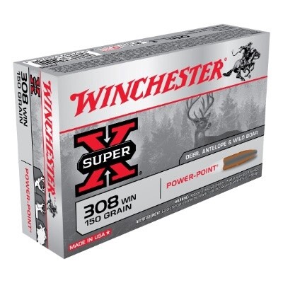 Winchester CF Ammo 308 Win 150 gr. Power-Point®