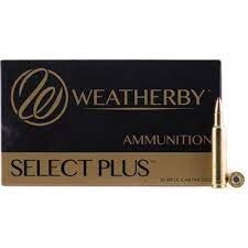 Weatherby Select Plus .340 Weatherby Magnum Ammunition 20 Rounds 250 Grain Spire Point 2963 fps
