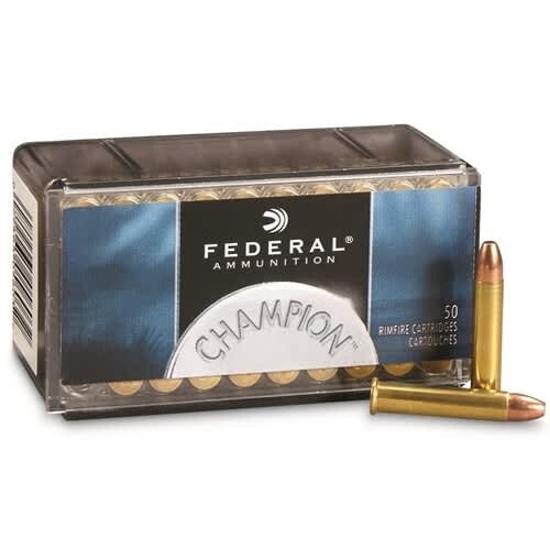 Federal RF Ammo 22 MAG 40 GR. FMJ &quot;CHAMPION&quot;