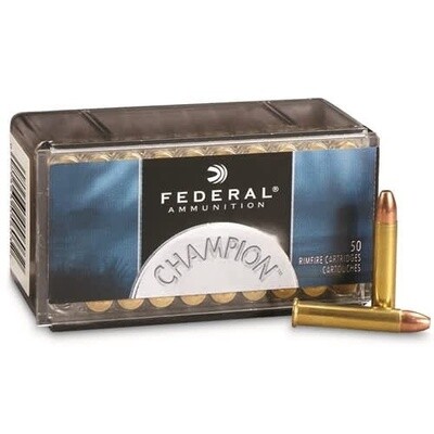 Federal RF Ammo 22 MAG 40 GR. FMJ "CHAMPION"