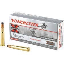 Winchester SUPER-X RIFLE .32 Winchester Special 170 grain Power-Point Centerfire Rifle Ammunition X32WS2 Caliber