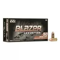 CCI HG Blazer Ammo 9mm LUGER 115 GR. FMJ