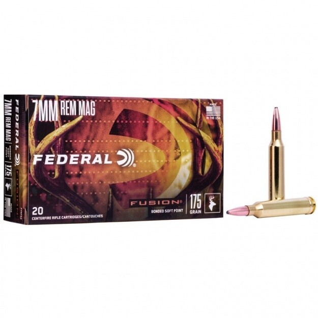 Federal 7MM REM MAG 175GR FUSION