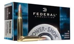 Federal CF Ammo 7.62x39 - 123 GR. SP &quot;POWER-SHOK&quot;