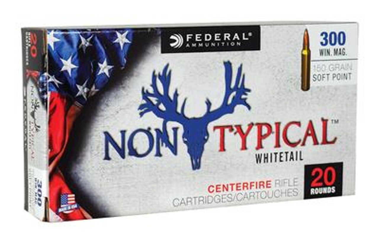Federal CF Ammo 300 Win Mag - 150 GR. SP Non-Typical Whitetail