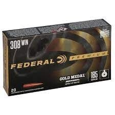 Federal Gold Medal .308 Win 185gr.