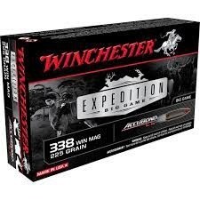 Winchester CF Ammo 338 Win MAG 225 gr. Accubond® CT®