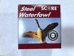 Score Waterfowl 12 Ga, 3“ 1-1/4 Oz, #2 Steel Shot Box Of 25