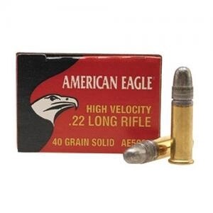 Federal American Eagle .22LR 40GR Solid Lead 50Rds