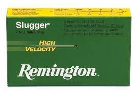 Remington SLUGGER® HV RIFLED SLUG AMMO 20 GA, 2-3/4", RS, 1800 FPS