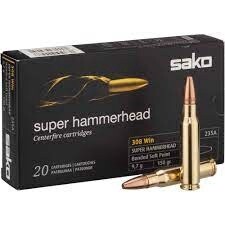 Sako Super Hammerhead, 30-06 Spr, 150 gr, Bonded Soft Point, Centrefire Ammunition (20 rds)