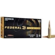 FEDERAL GOLD MEDAL 300 NORMA MAG 215GR GOLD MEDAL BERGER HYBRID