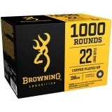 Browning 22LR 36GR COPPER PLATED HP 1000 RND/BOX