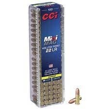 CCI RF Ammo 22 LR MINI MAG 36 GR. HP