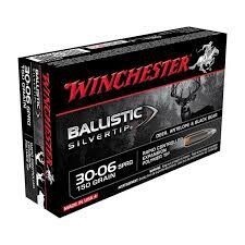 Winchester 30-06 150GR BALLISTIC SILVERTIP
