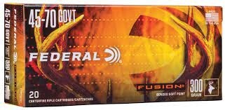 Federal CF Ammo 45-70 Gov&#39;t - 300 GR. FUSION