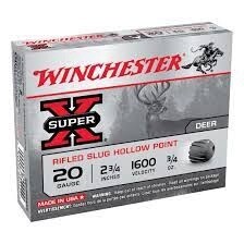 WINCHESTER 16 GA 2 3/4&quot; - RIFLED HP SLUG