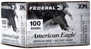 223 REM 55GR FMJ-BT 100/BX