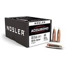 Nosler Bullets 30 Cal 180gr  AccuBond (50 ct.)
