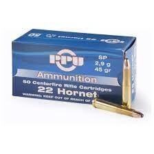 22 Hornet PPU 45gr