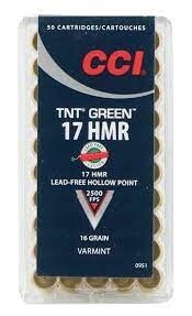CCI 17 HMR TNT Green