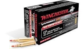17 WIN SUPER MAG 20GR VARMINT HV PLASTIC TIP