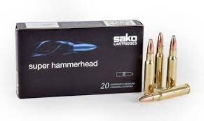Sako Hammerhead 308 Win Rifle Ammo, 180Gr