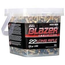 CCI RF Ammo 22 LR 38GR LRN 1500CT BUCKET