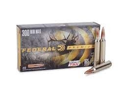 Federal CF Ammo 300 Win Mag - 165 GR. BARNES TSX