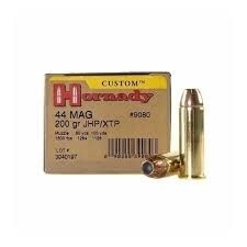 Hornady 44 MAG 200GR JHP/XTP AMMO