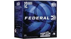 Federal Top Gun Sporting 12 Gauge Ammo 2-3/4&quot; #7.5 Lead 1330fps