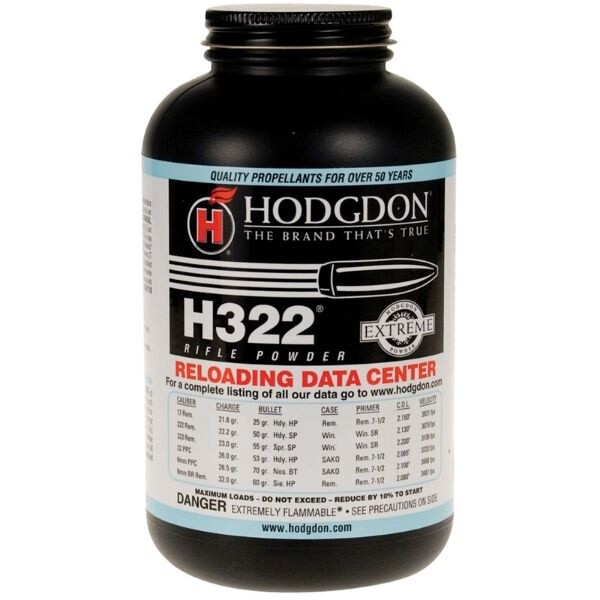 Hodgdon Powder 322 1 LB
