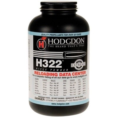 Hodgdon Powder 322 1 LB