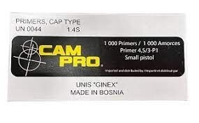 Cam pro Large Pistol Primers 100