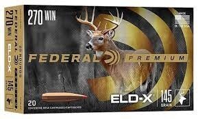 270 WIN 145GR ELD-X AMMO