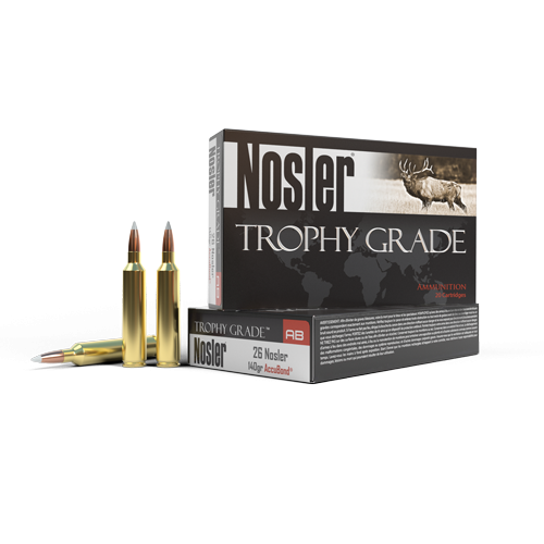 TG AMMO 26 NOSLER 140GR ACCUBOND AMMO