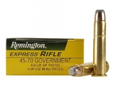 REMINGTION 45-70 GOVT 405GR SP AMMO