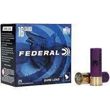 Federal SS Ammo 16 GA 2-3/4&quot; 2-1/2DE 1 OZ 6