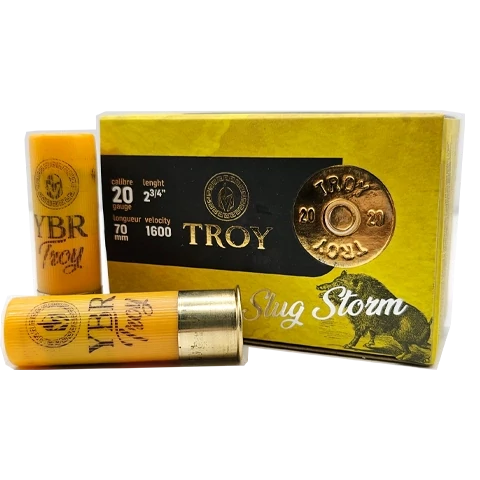 TROY 20 GAUGE 2 3/4&quot; 3/4OZ SLUG STORM (10 ROUNDS)