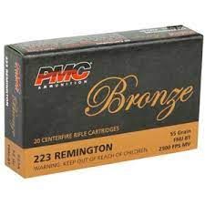 PMC 223 Remingtion 55gr FMJ-BT